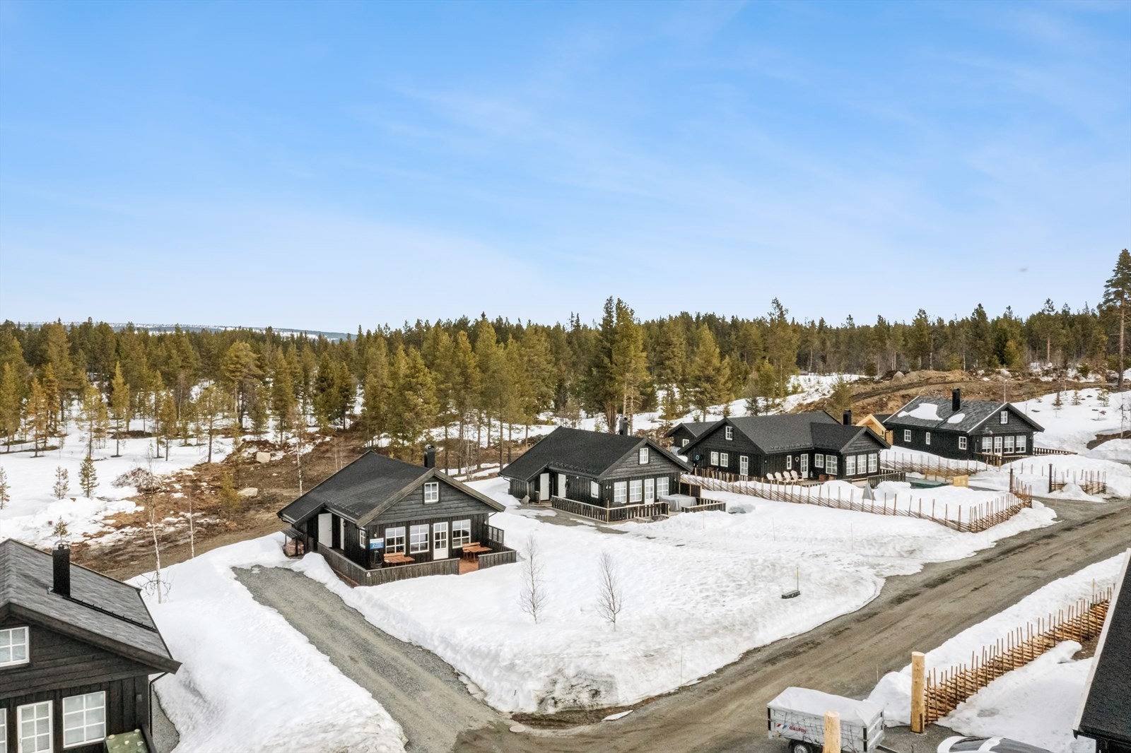 Sanderstølen ligger på ca. 850 m.o.h. Galleribilde