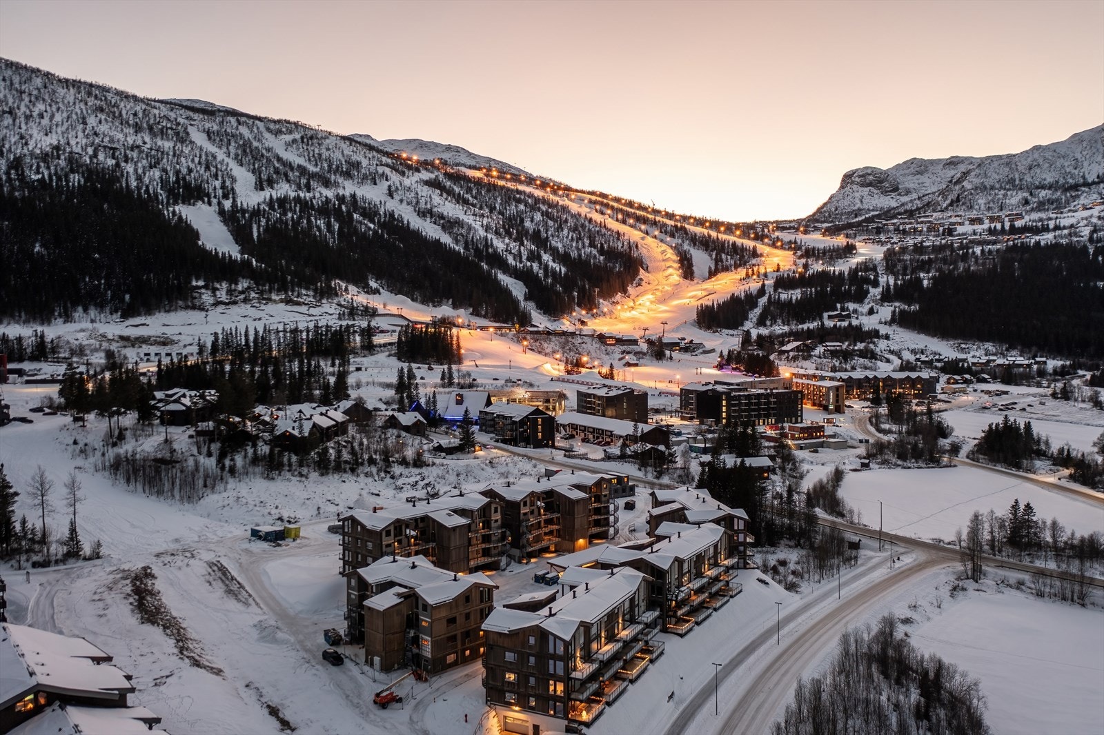 Flotte Fjellnest ligger sentralt til for aktiviteter og uteliv i Hemsedal. Galleribilde