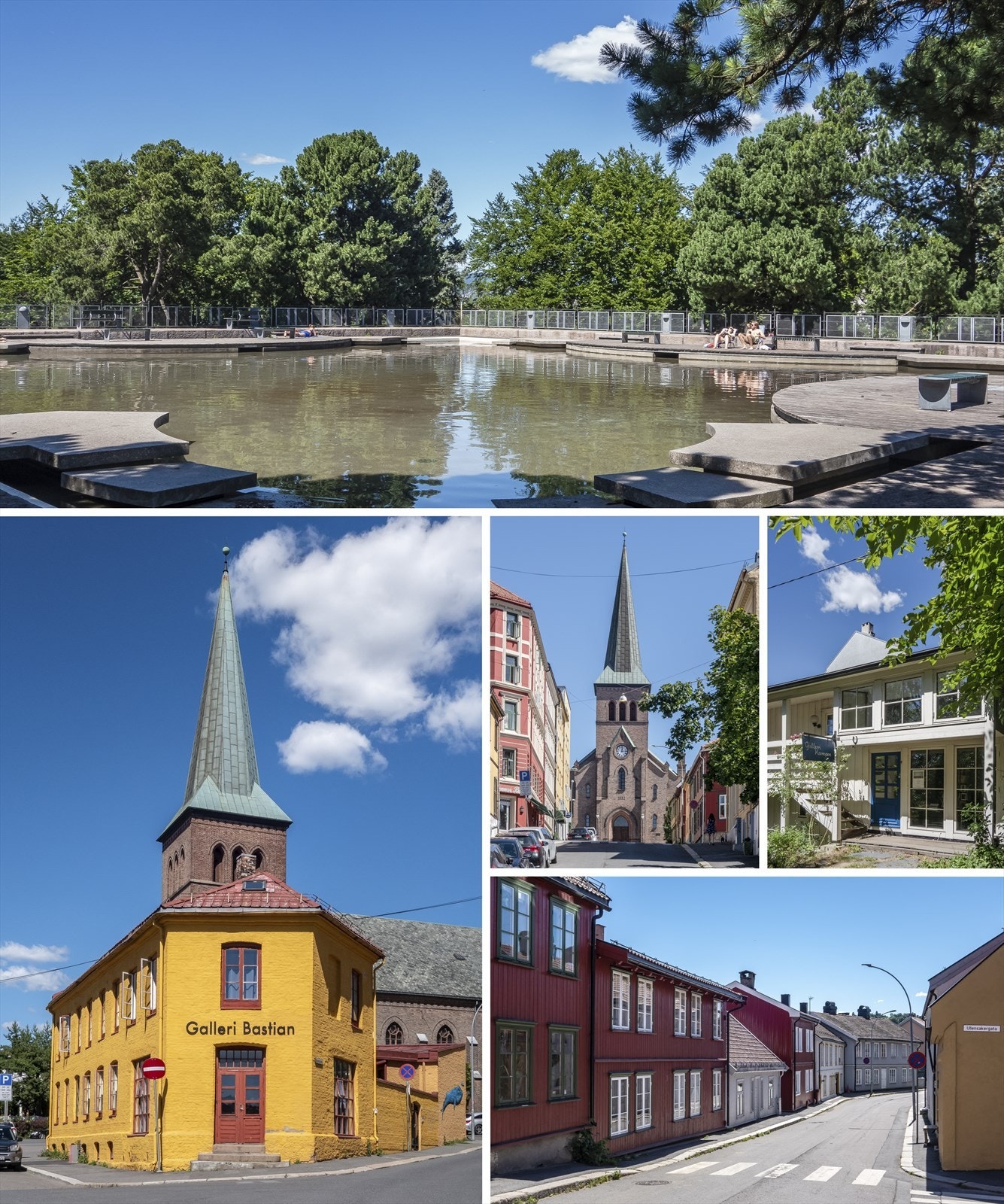 Nærområde- kort vei til idylliske Kampen. Galleribilde