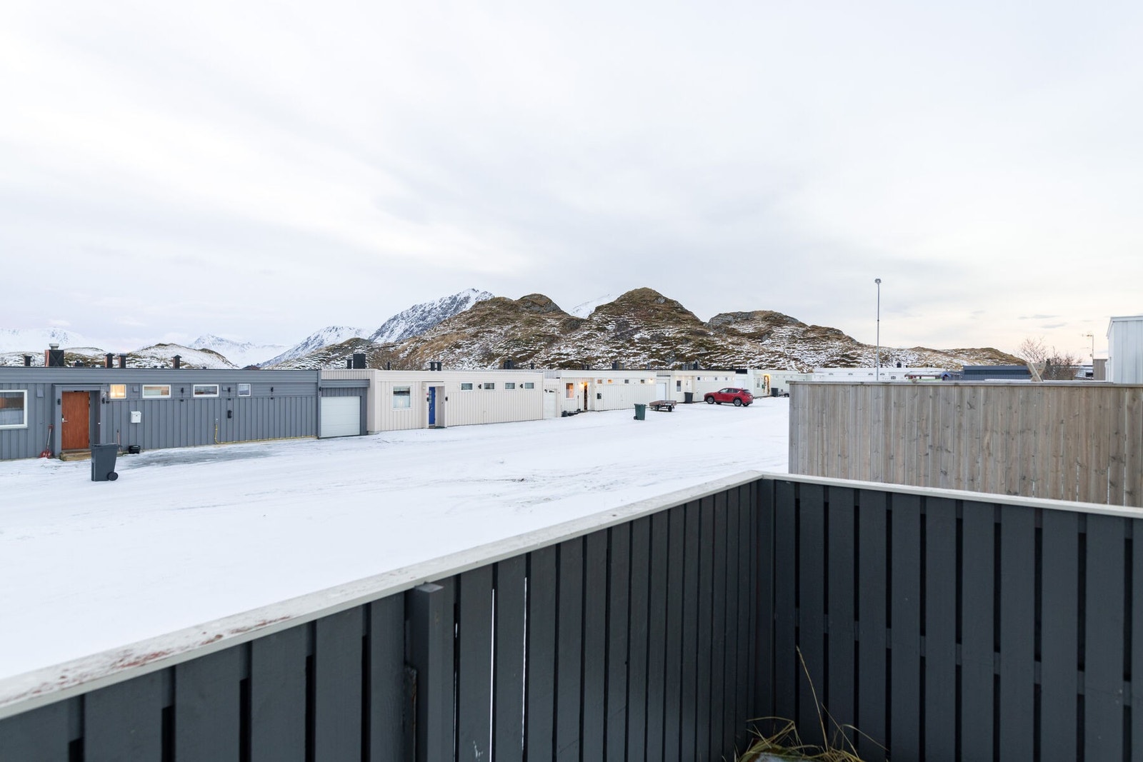 Utsikt fra terrassen Galleribilde