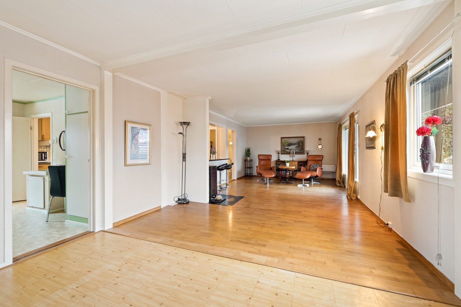 Det er god plass til møblering. Galleribilde