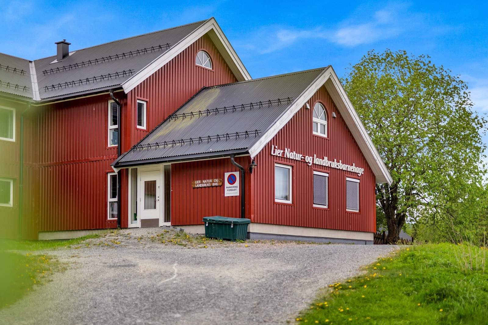 Det er nærhet til flere barnehager. Galleribilde
