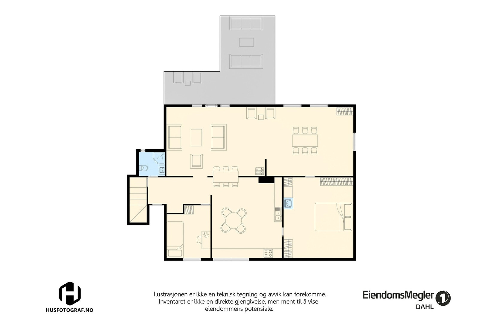 1. etasje Galleribilde
