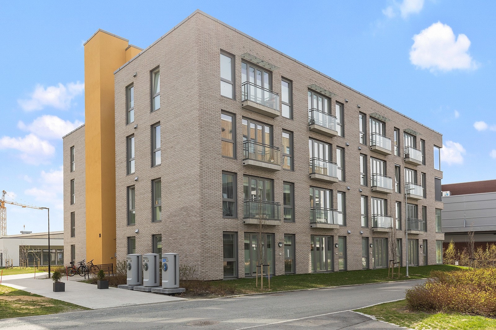 Sameiet Tordenskiolds Hage Lade består av 116 boligseksjoner. Galleribilde