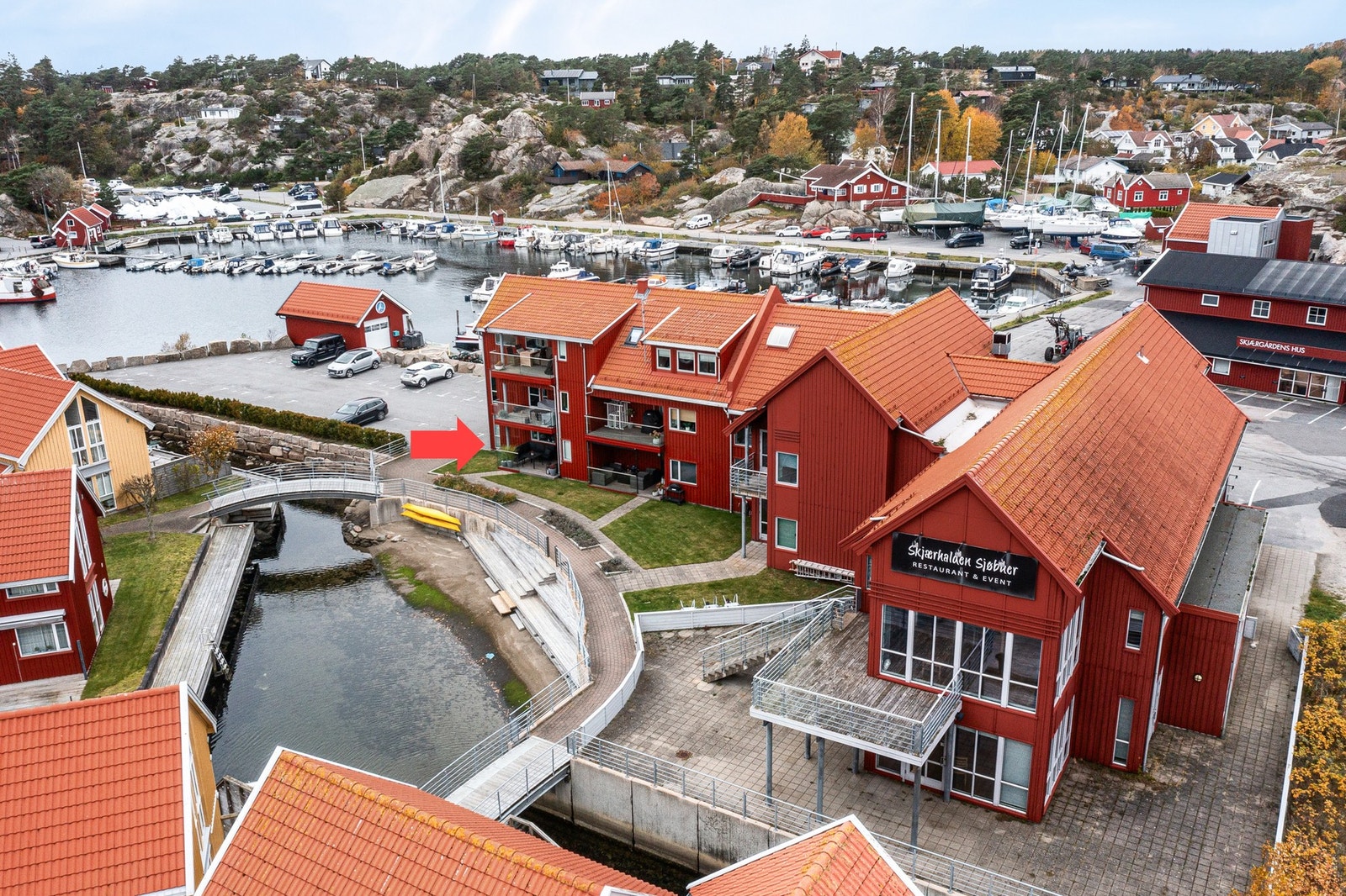 Det er gode turmuligheter i området da Kyststien er like ved. Galleribilde