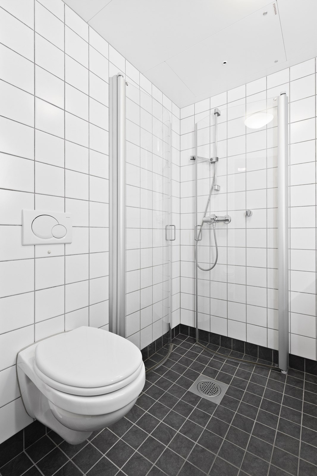 Vegghengt toalett. Galleribilde