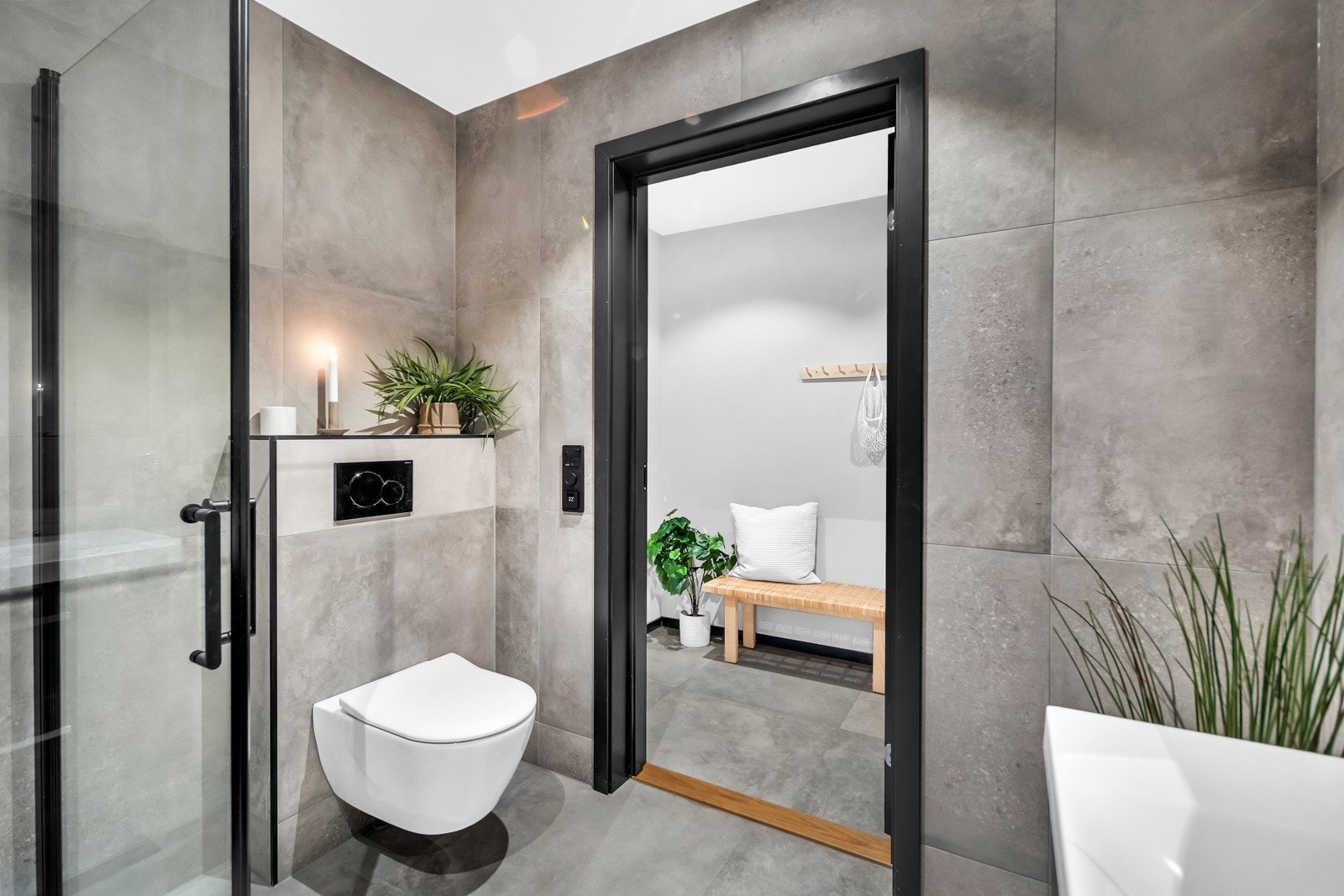 Det minste badet i 1.etasje. Galleribilde