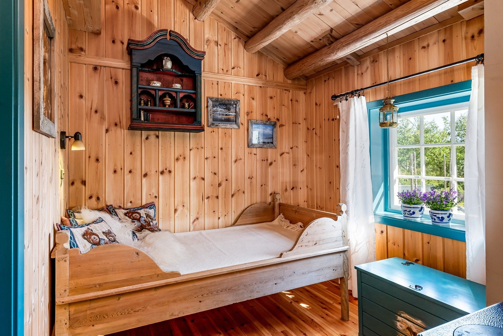 Soverom i hovedhytta Galleribilde