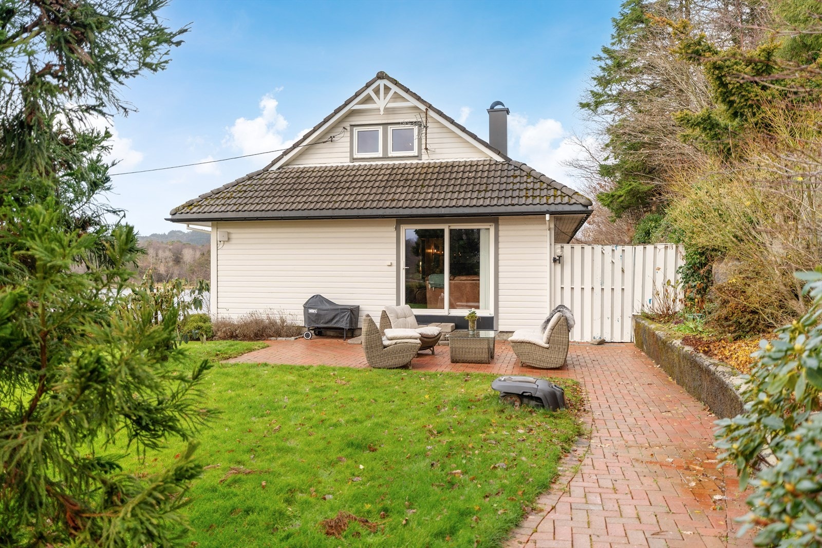 Uteområde utenfor stue Galleribilde