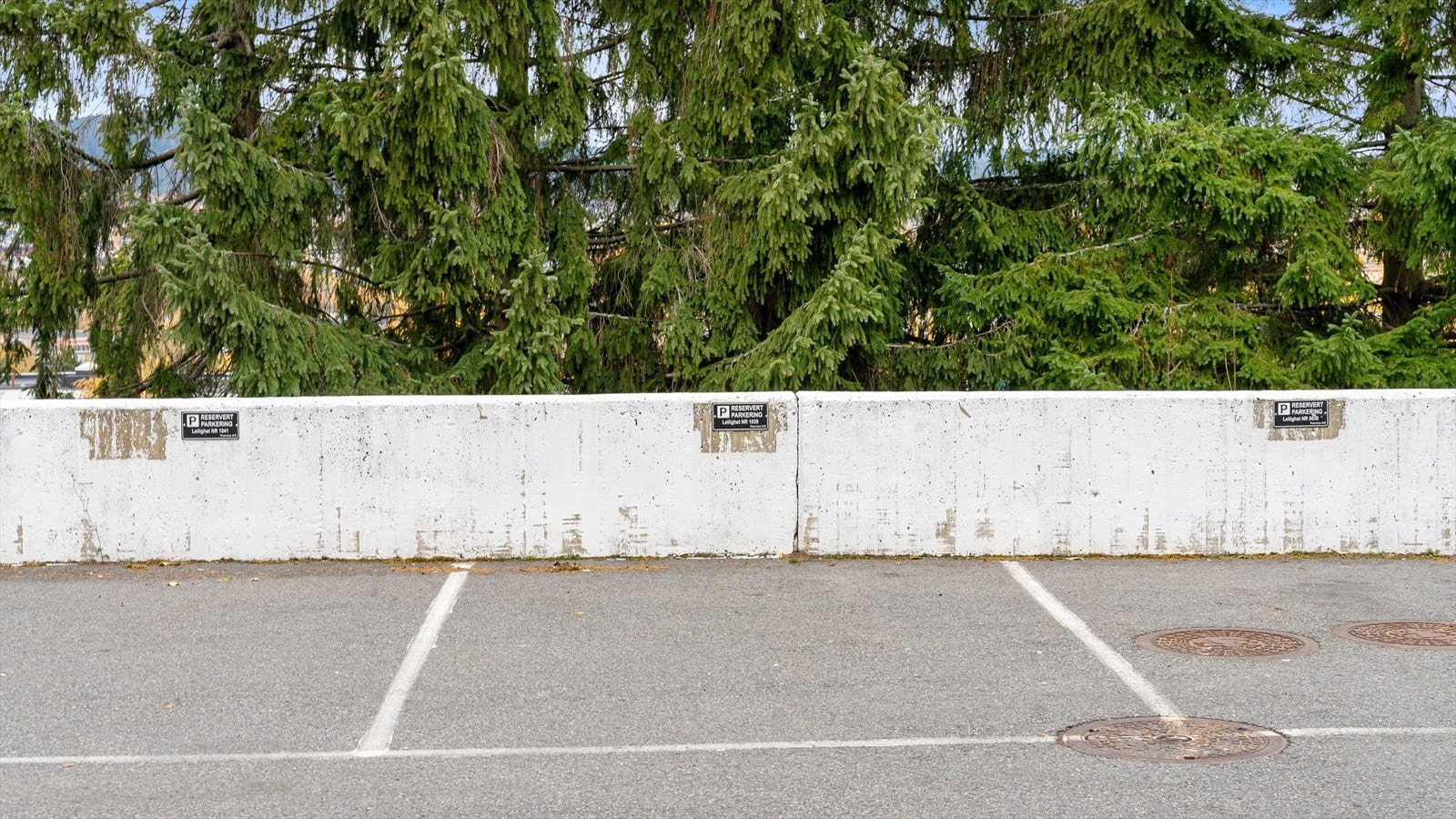 Medfølgende parkeringsplass Galleribilde