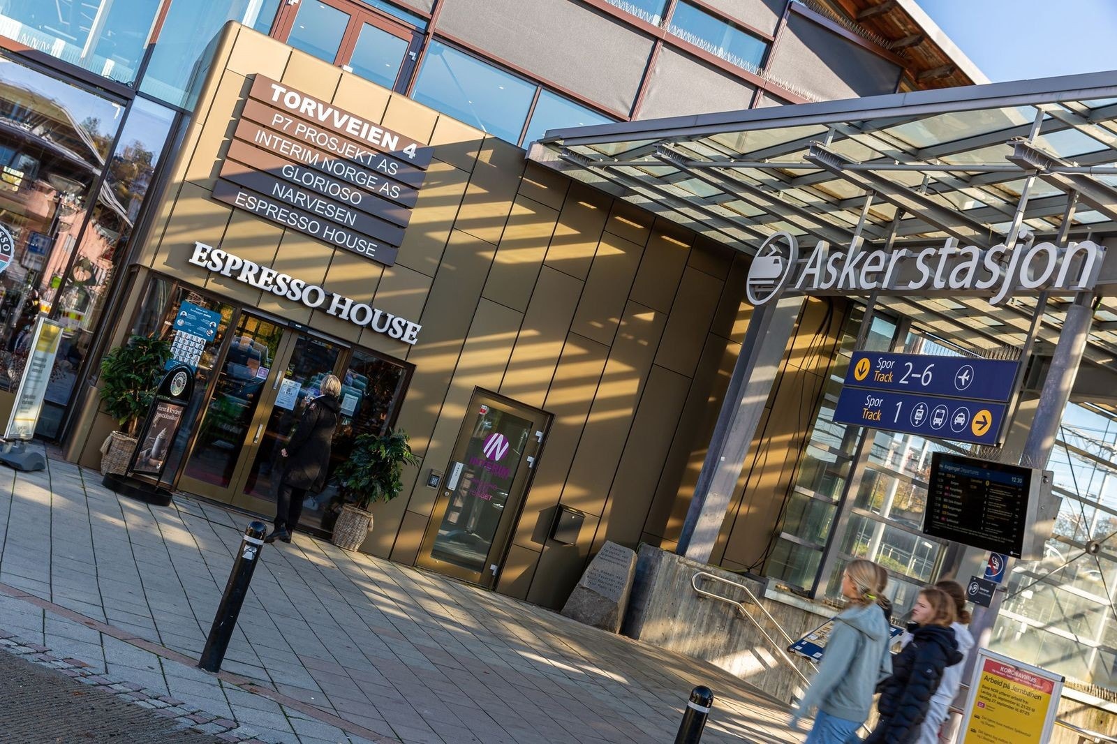 Asker sentrum Galleribilde