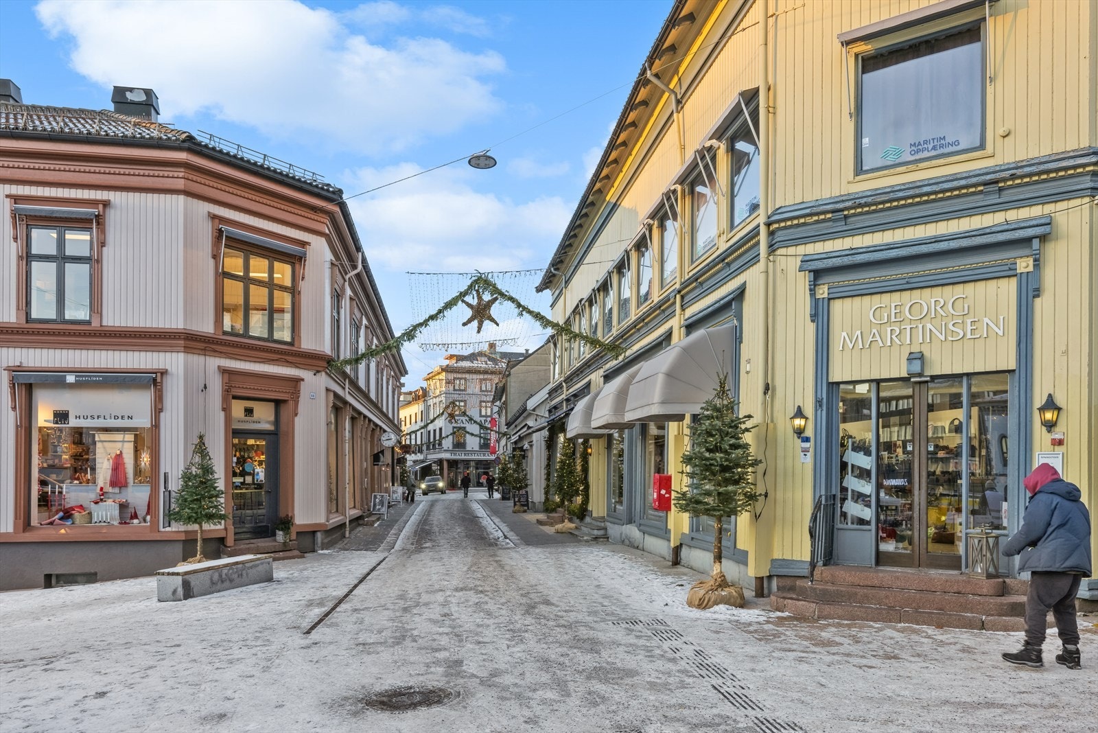 Fra Øvre Langgate. Galleribilde