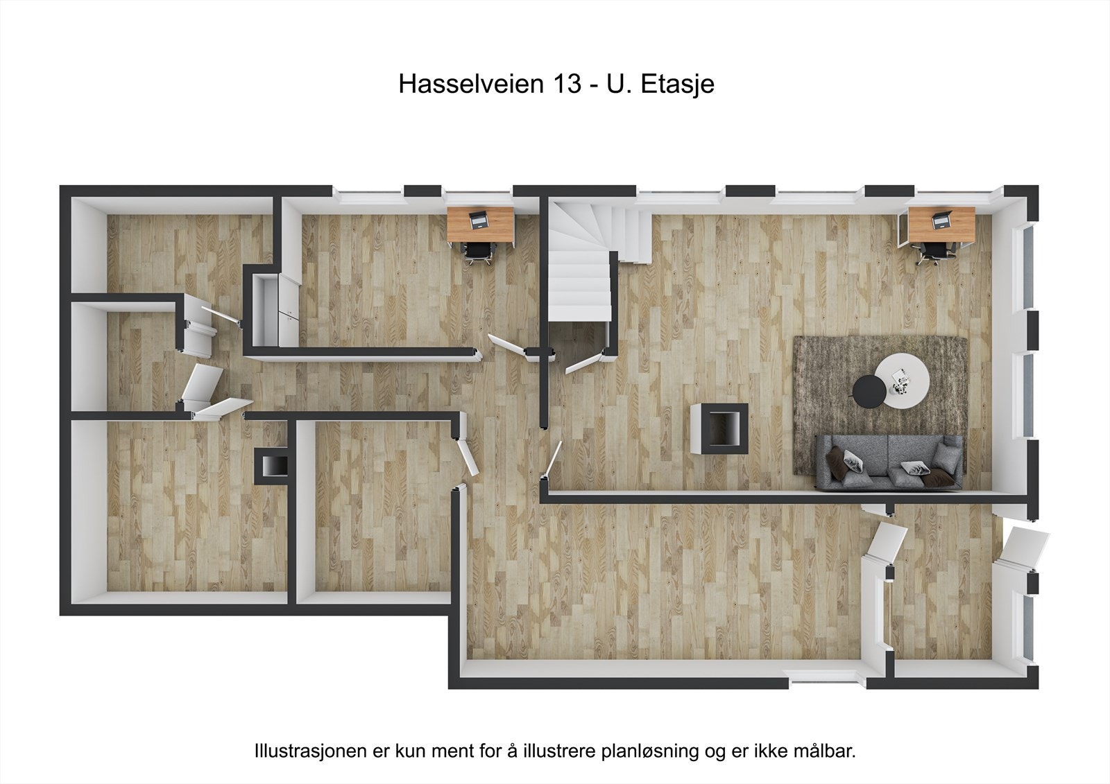 U. Etasje Galleribilde
