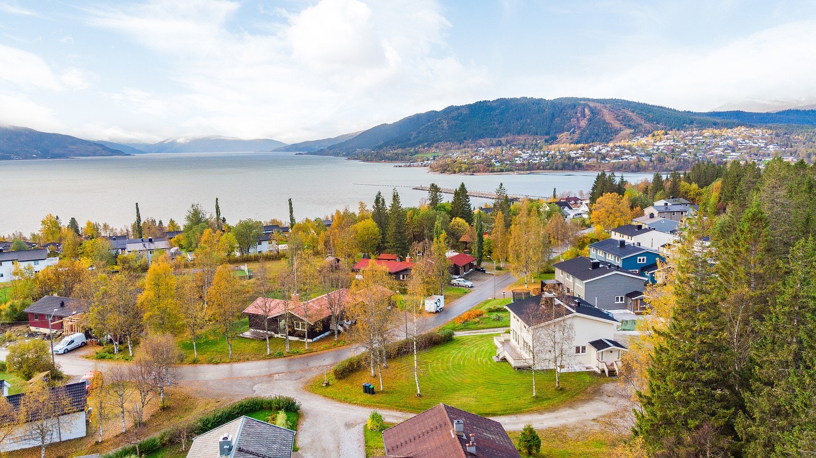Bydelen er ettertraktet for sitt gode naboskap og familievennelige utforming. Galleribilde