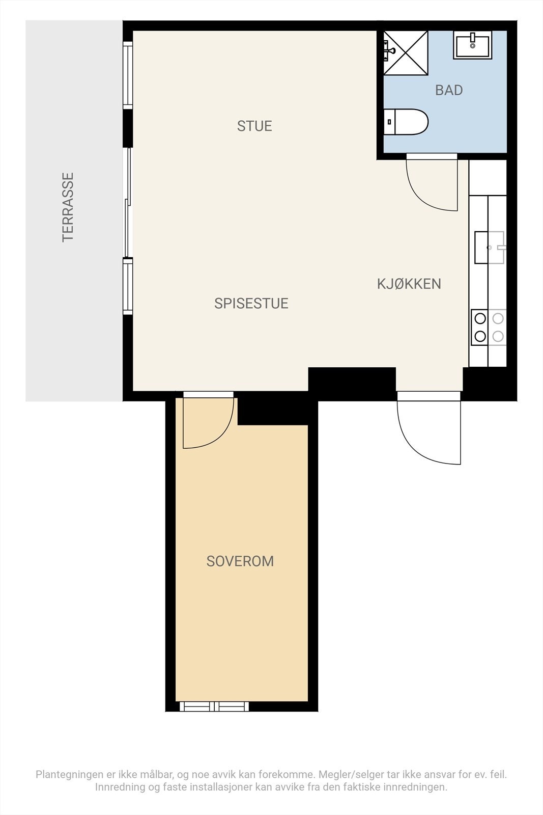 Plantegning Galleribilde