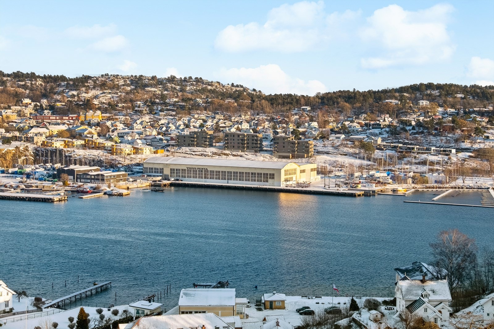 Enestående fjordutsikt Galleribilde