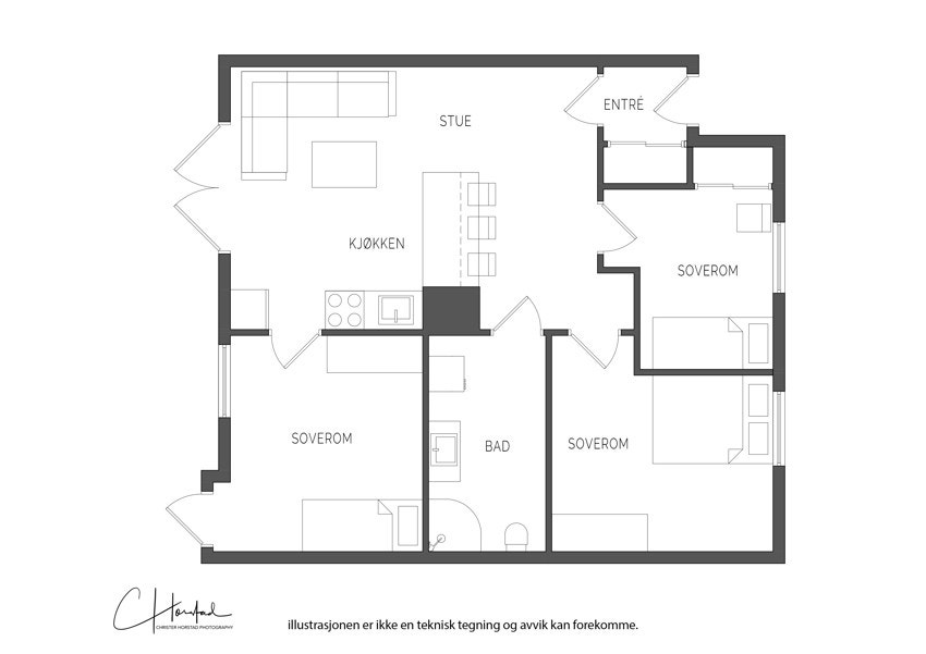 Plan Galleribilde