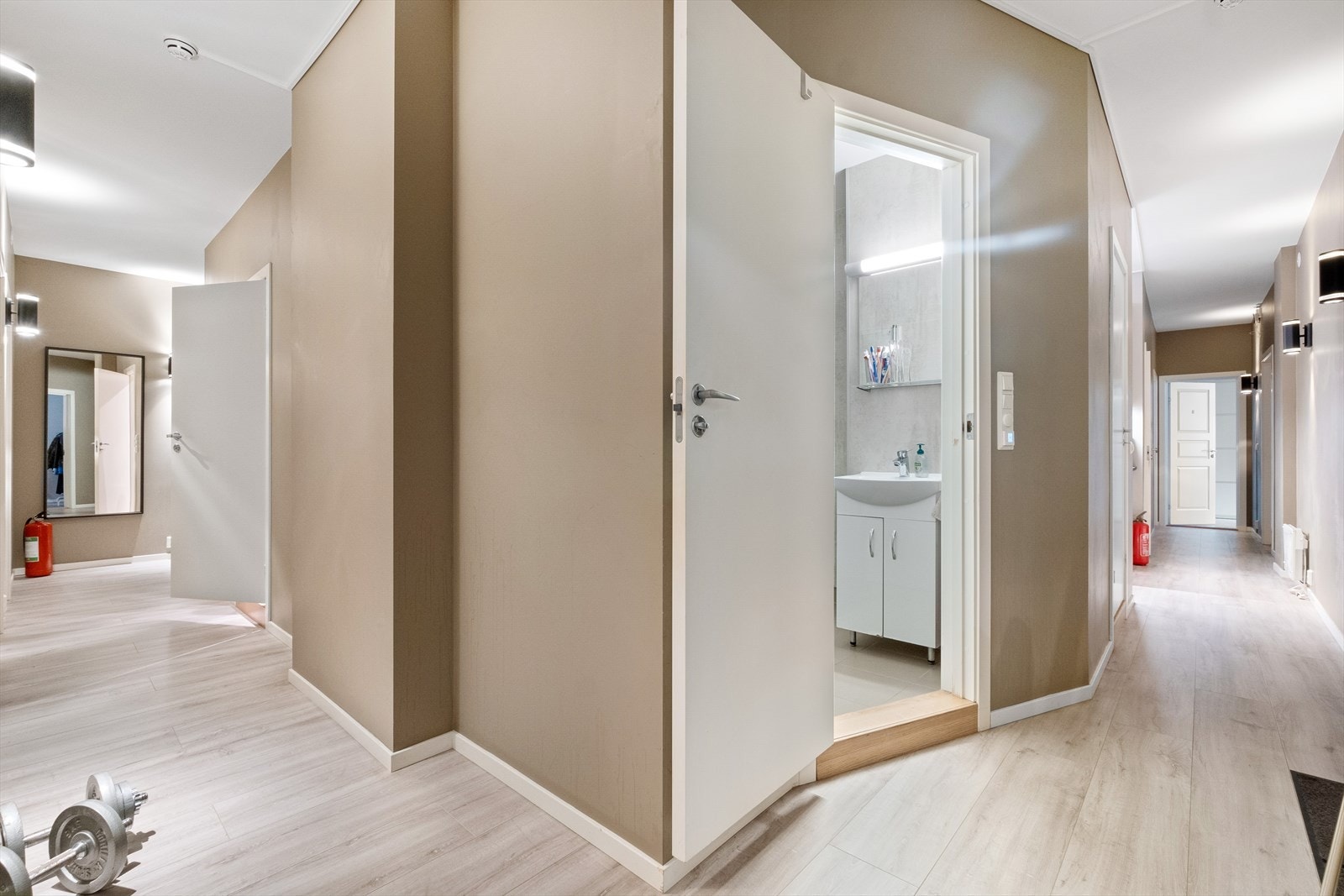 Mellomgang. Galleribilde