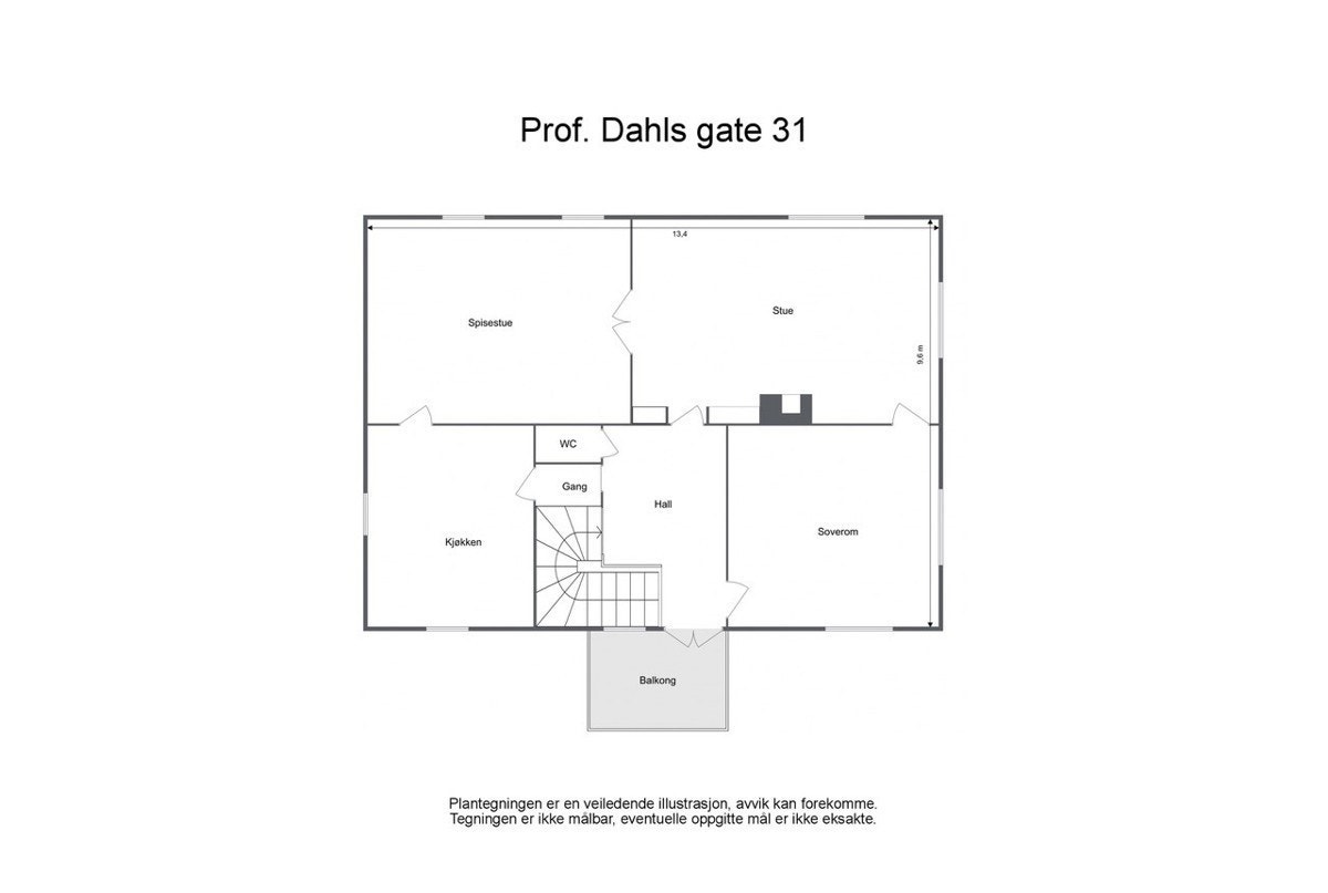 Plantegning 2.etasje. Galleribilde