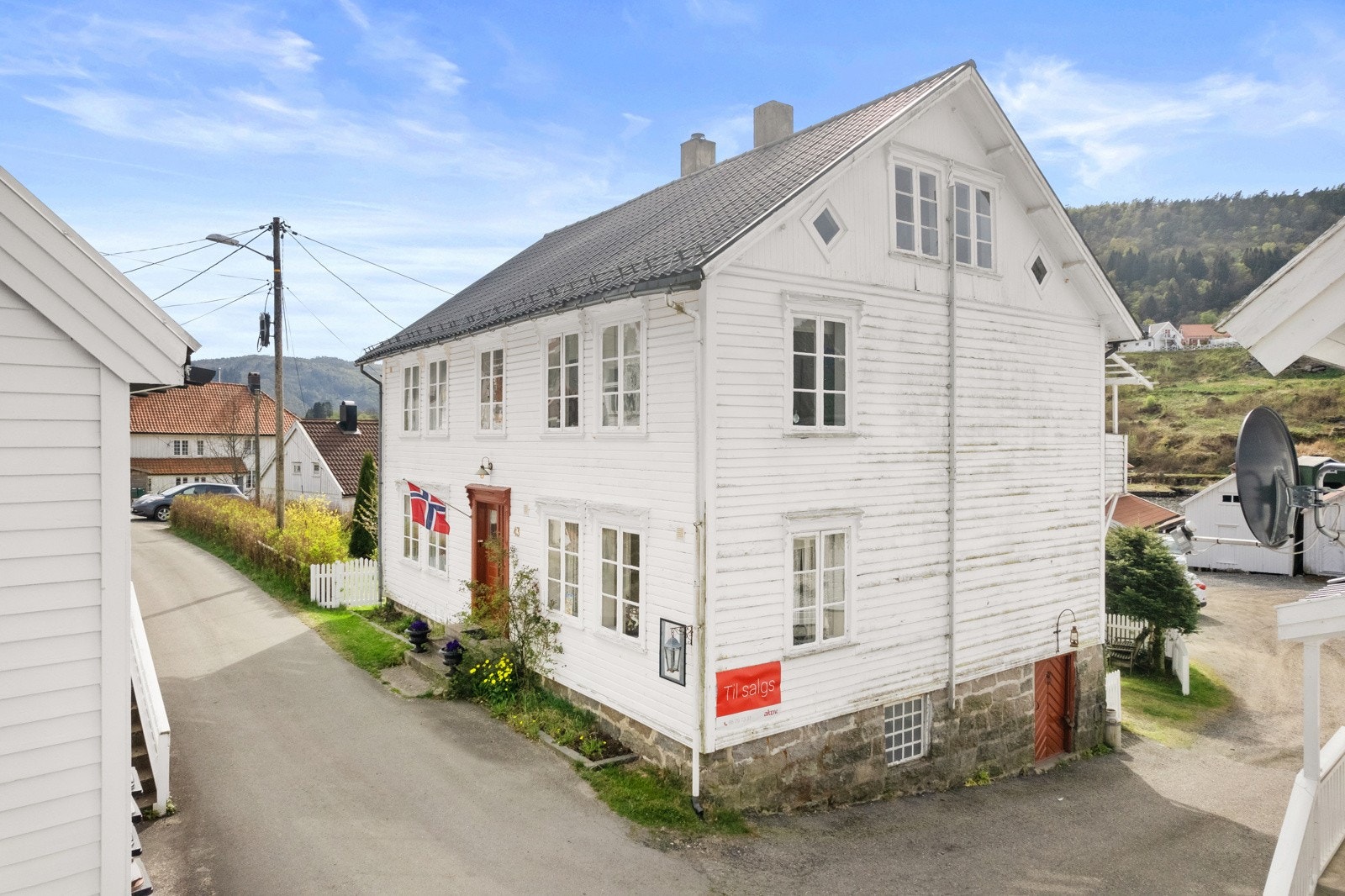 Nedre Feda er en hensynssone med en eldre og vakker trehusbebyggelse. Galleribilde