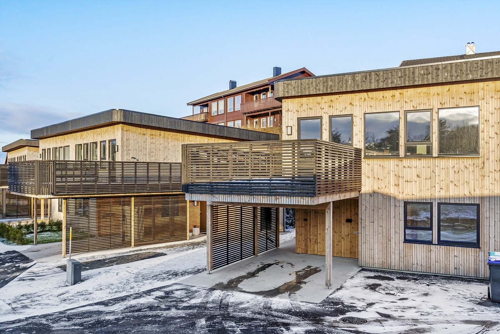 Balkongen er på hele 20 kvm Galleribilde