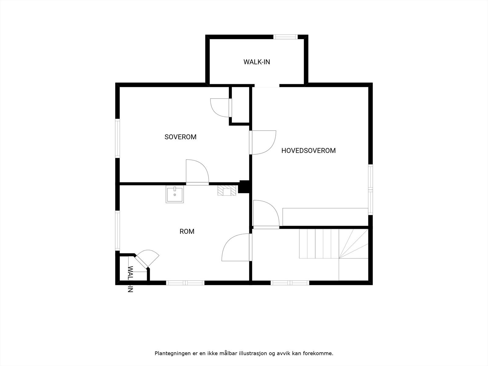 Plantegning 2.etasje Galleribilde
