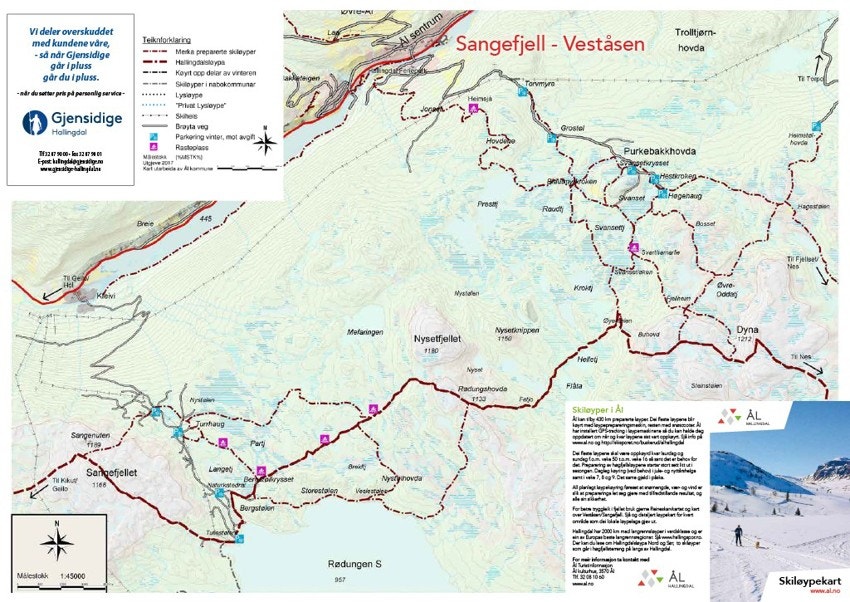 Milevis med skiløyper venter på deg! Galleribilde