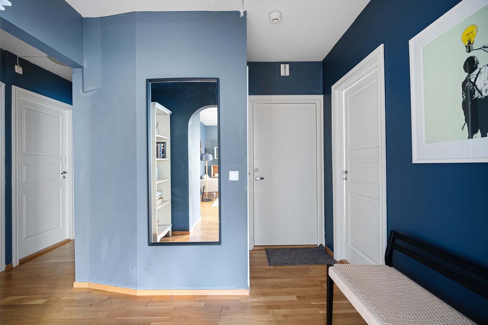 Innbydende entré Galleribilde