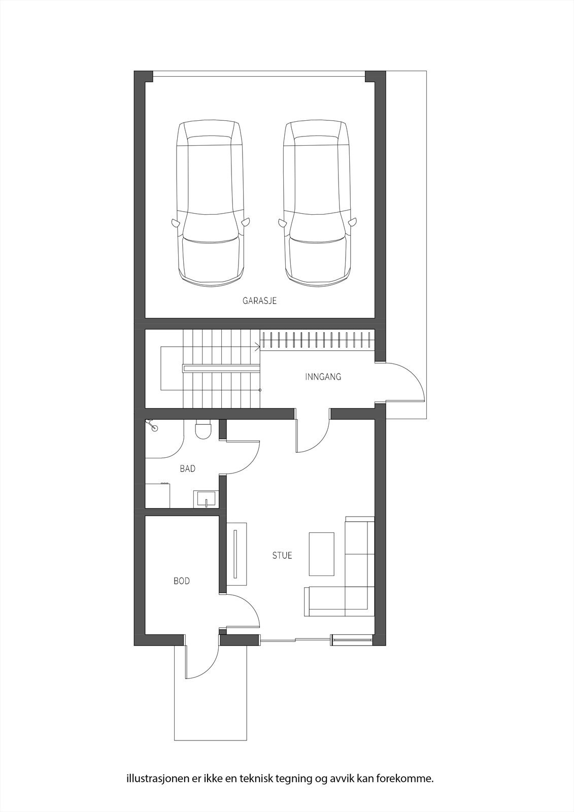 plantegninger C etg 1 Galleribilde