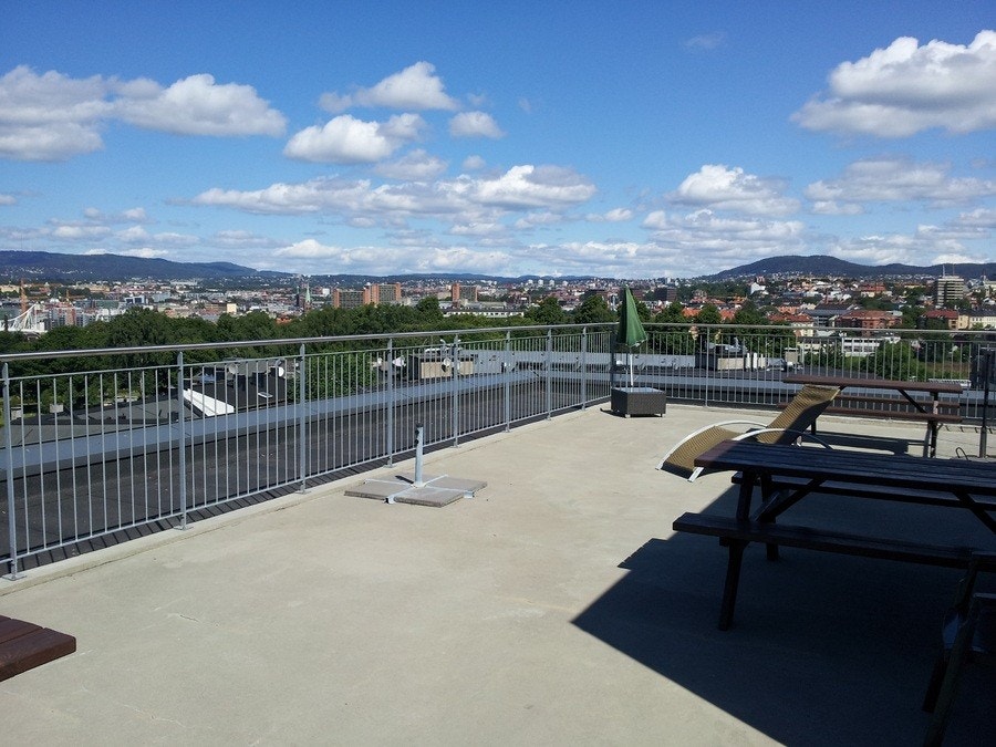 Takterrasse Galleribilde