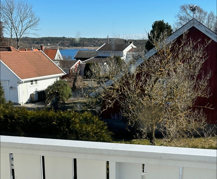 Selgers private bilder av utsikten fra balkongen. Galleribilde