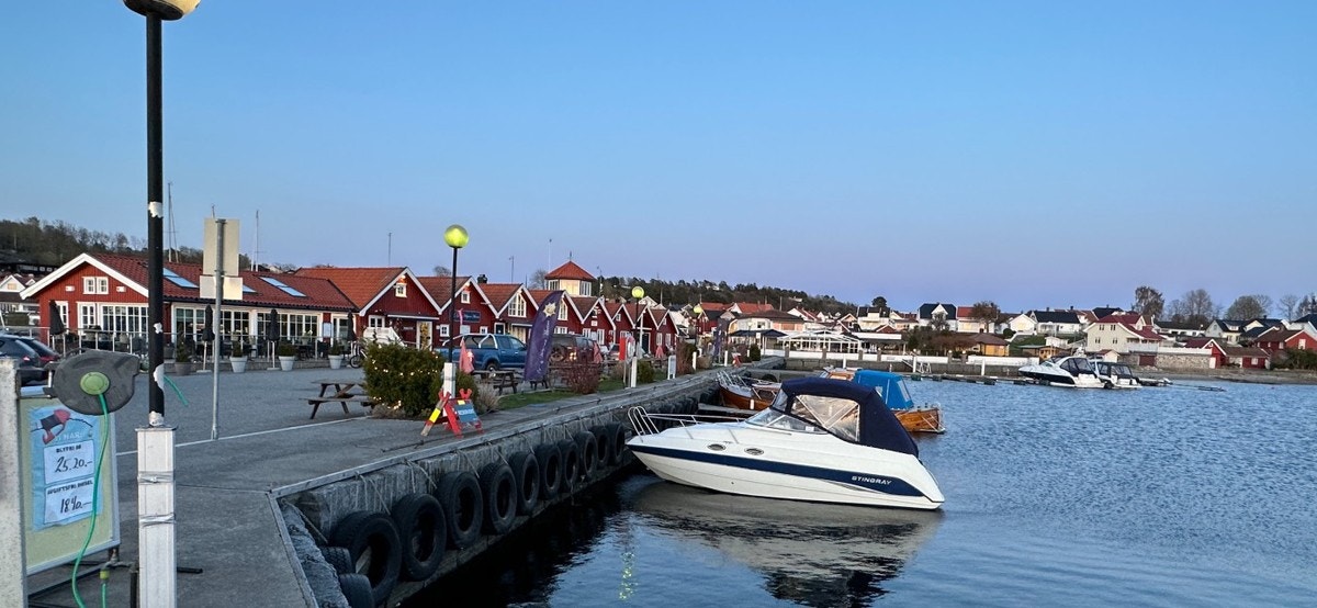 Havna i Helgeroa byr også på flere spennende spisesteder. Galleribilde