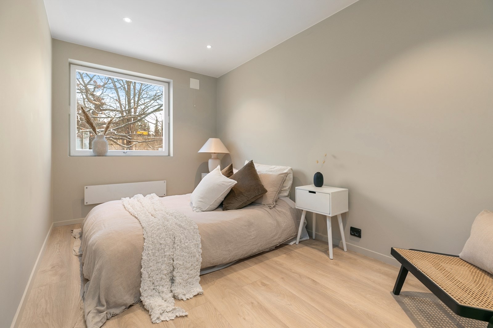 Hovedsoverommet har god plass til ytterligere møblement Galleribilde