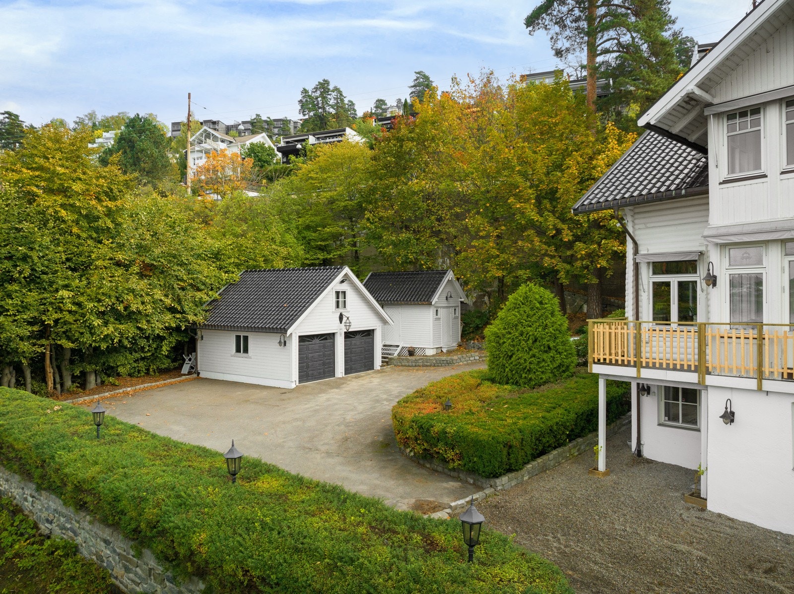 Gårdsplass Galleribilde