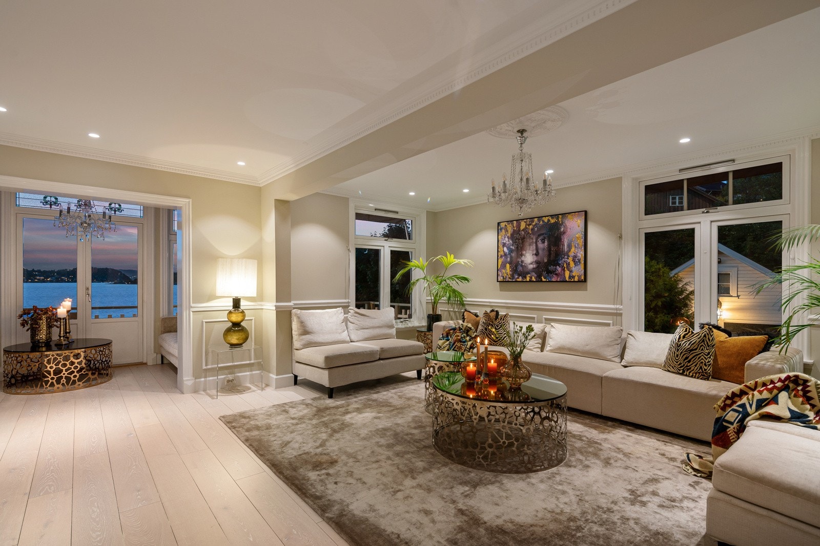 Kveldsbilder Galleribilde