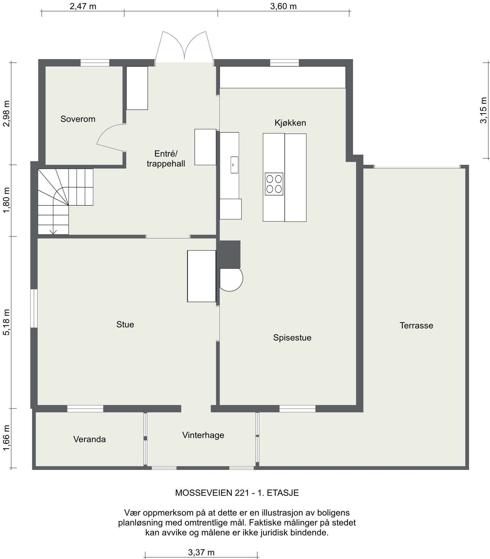 Mosseveien 221 - 1 etasje Galleribilde