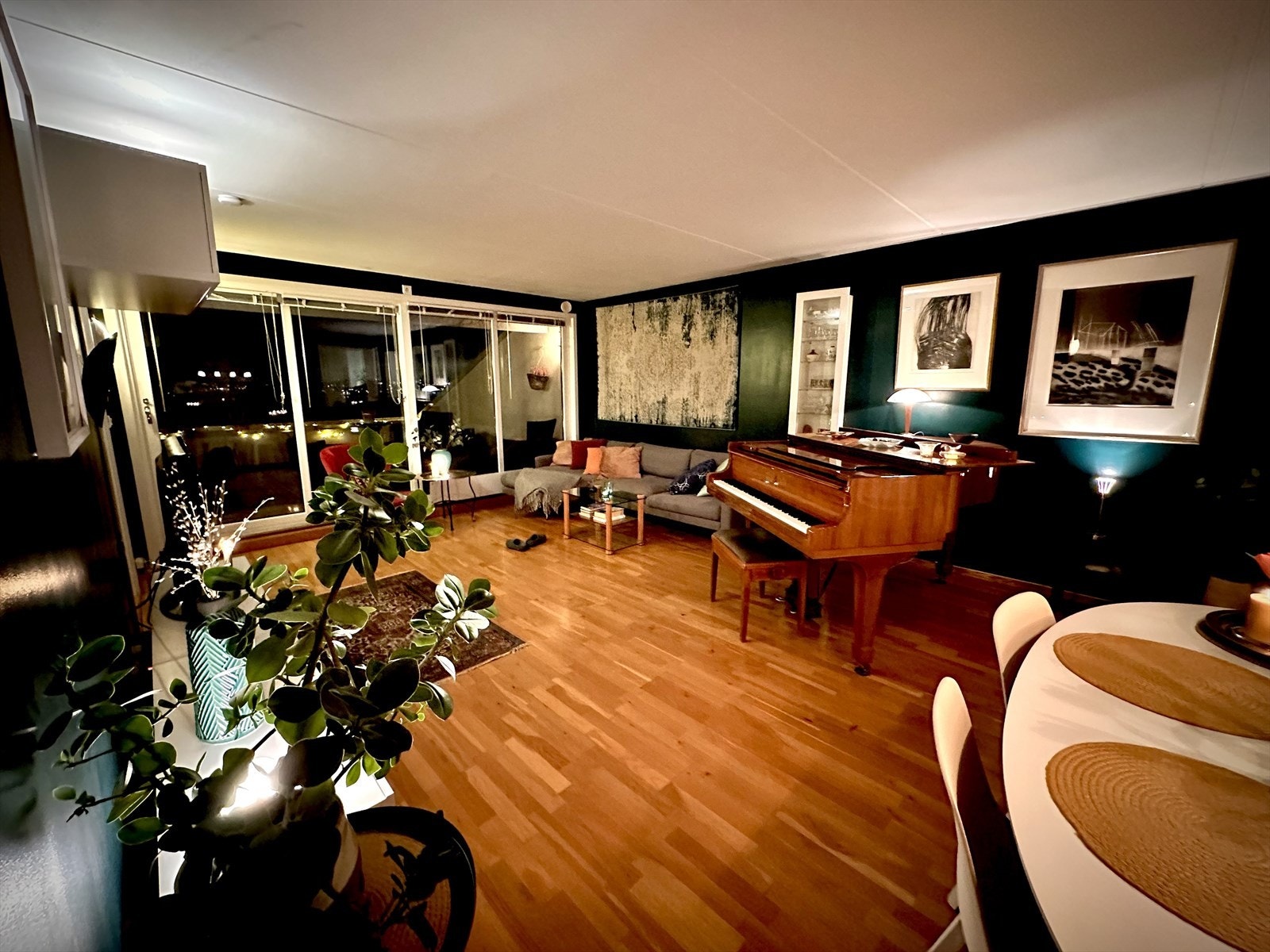 Kveldsstemning Galleribilde