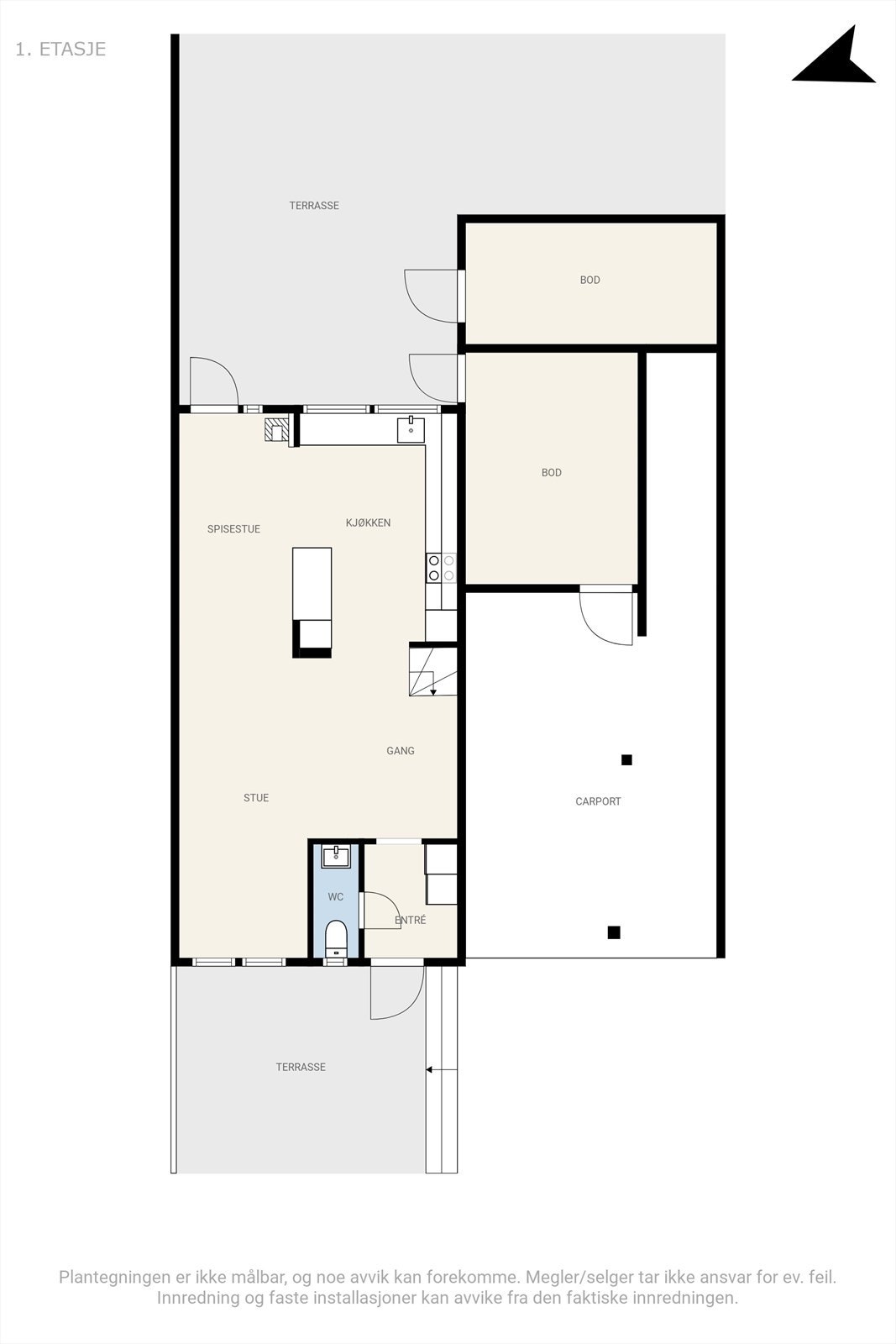 1. etasje Galleribilde