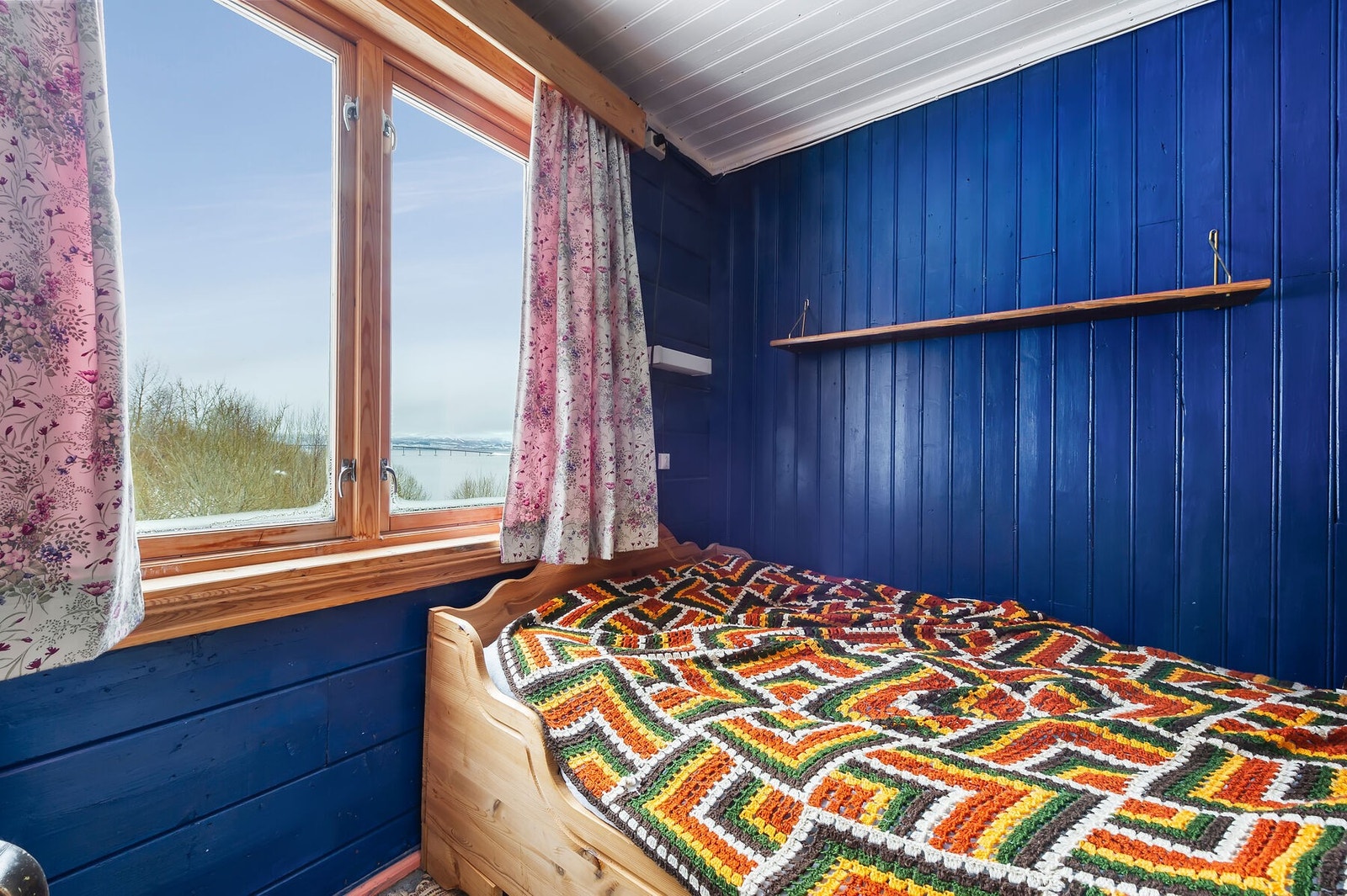 Soverom på loft Galleribilde