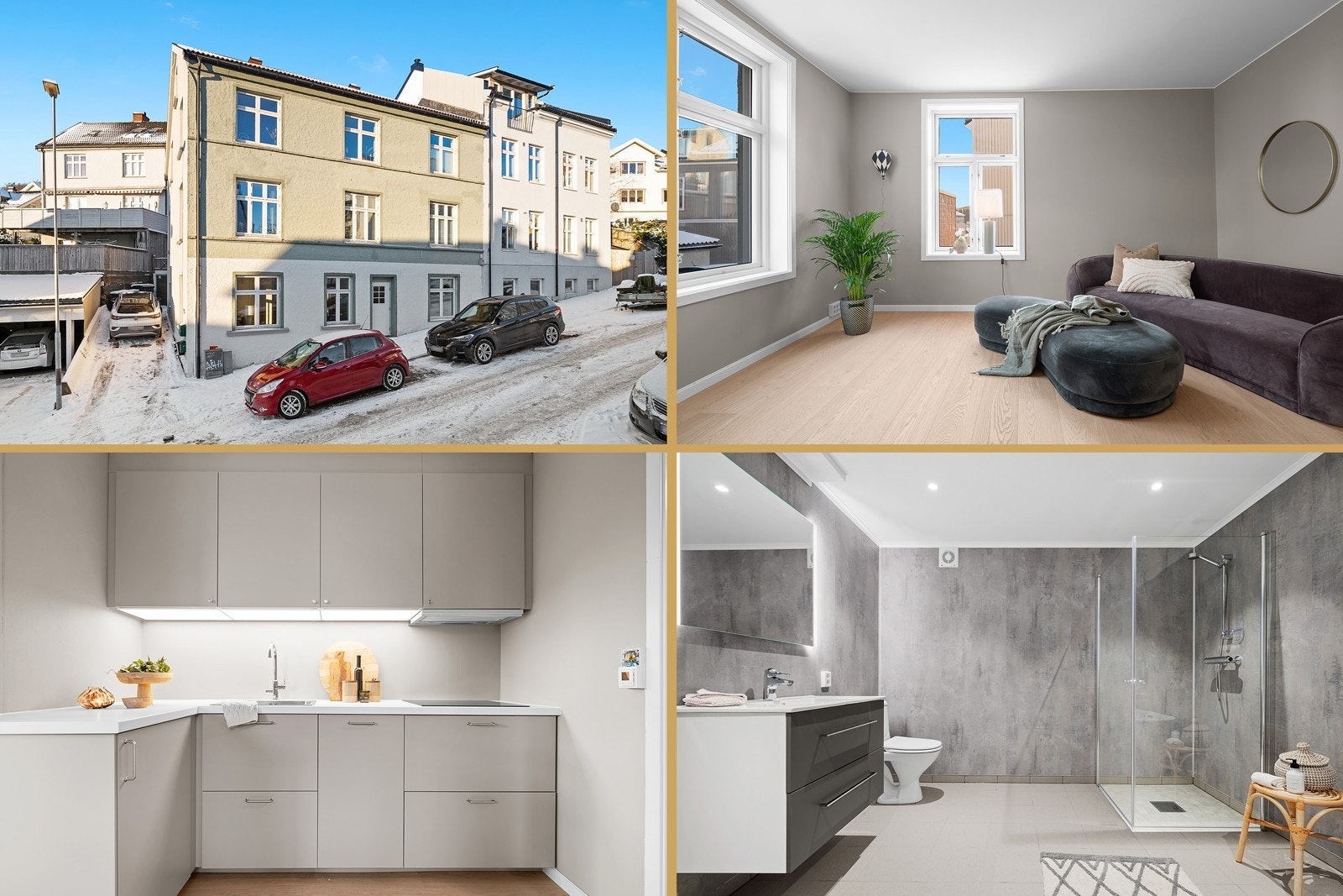 Velkommen til Johan Sverdrups gate 11 B. En lekker, nyoppusset leilighet i eldre sjarmerende bygård i Larvik Sentrum. Praktisk planløsning og moderne farger. Her kan du flytte rett inn! Galleribilde