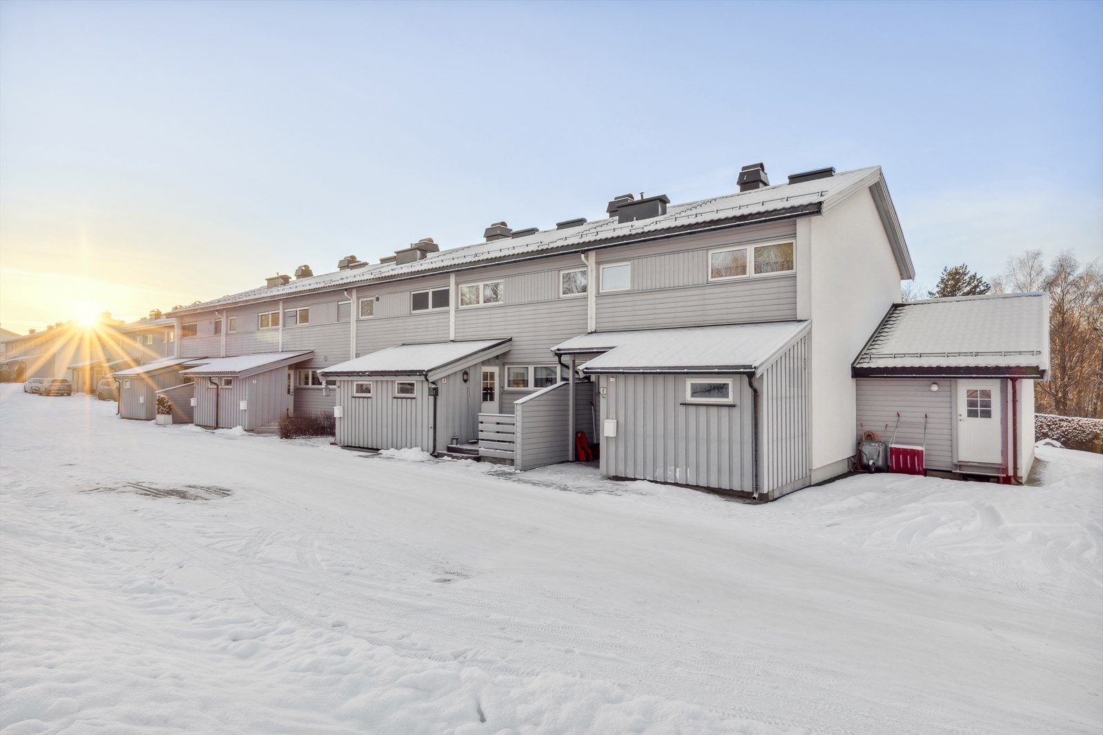 Boligen ligger som endeleilighet mot nord. Galleribilde