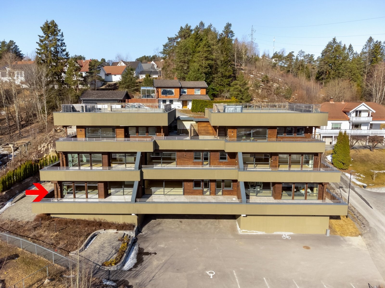 Skien Panorama er et flott leilighetsbygg med gode planløsninger Galleribilde