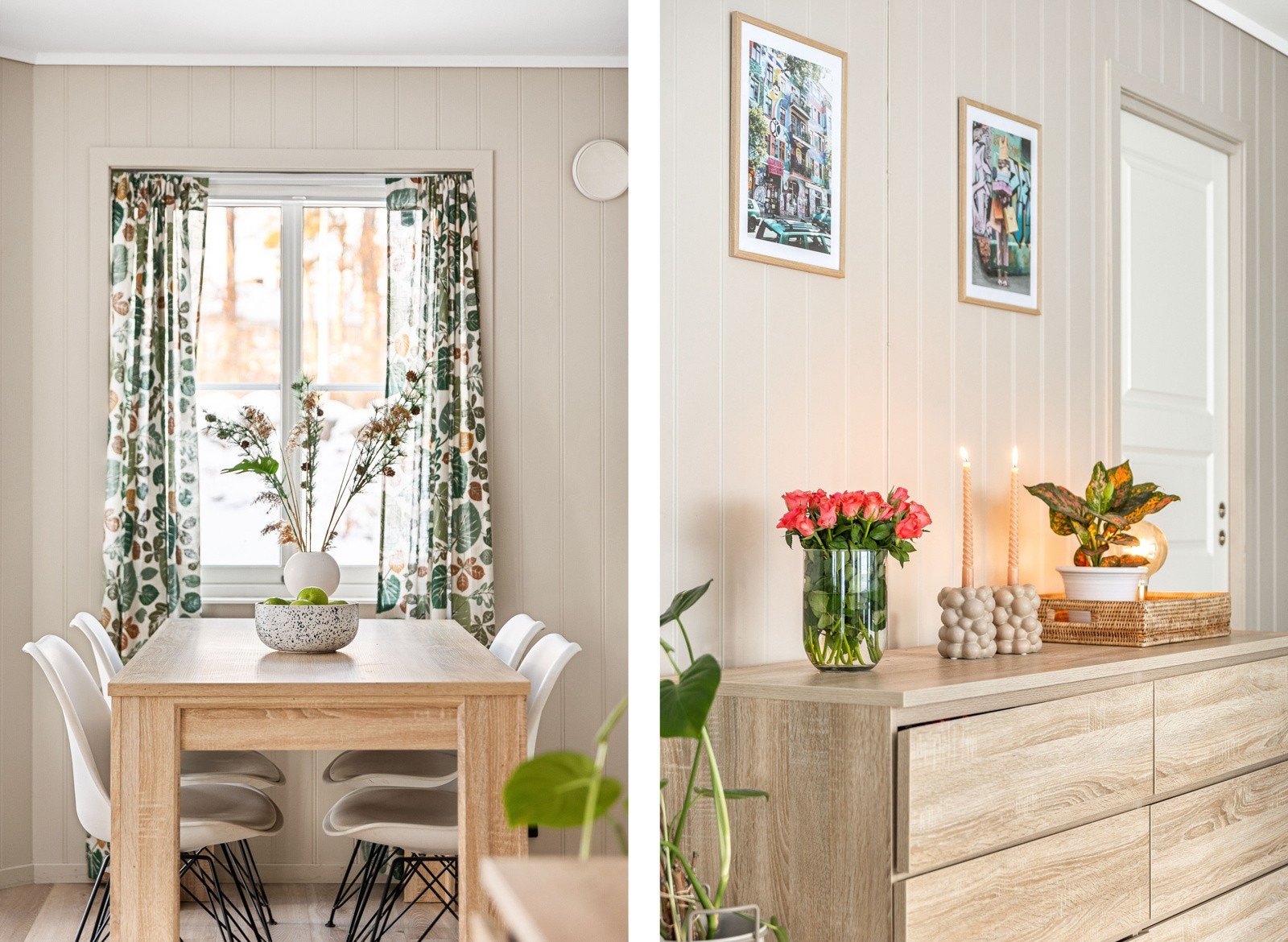 Det stilrene fargevalget gir rom for egen, kreativ innredning. Galleribilde