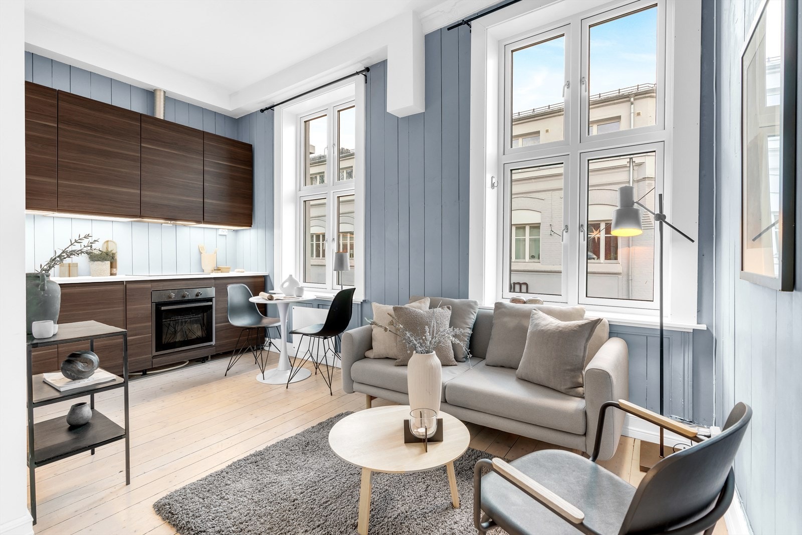 Det ble i 2019-2021 etablert hybel med nytt bad og kjøkken Galleribilde