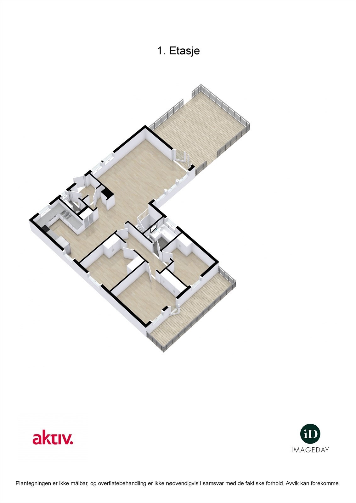Plantegning 1. etasje. Galleribilde