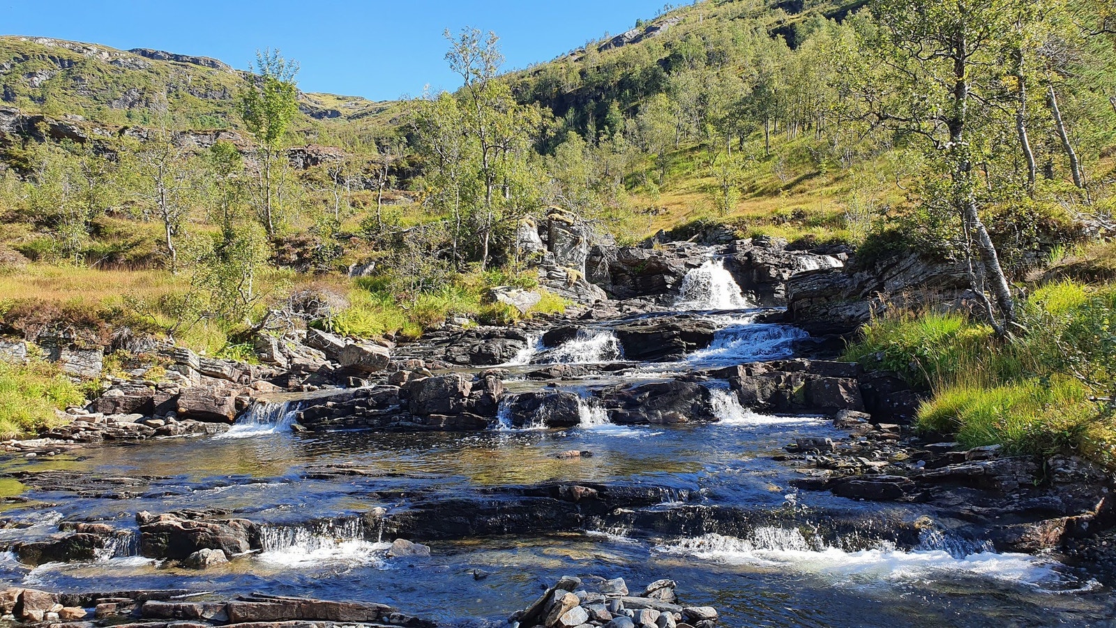 Flott kulturlandskap i Eikedalen Galleribilde