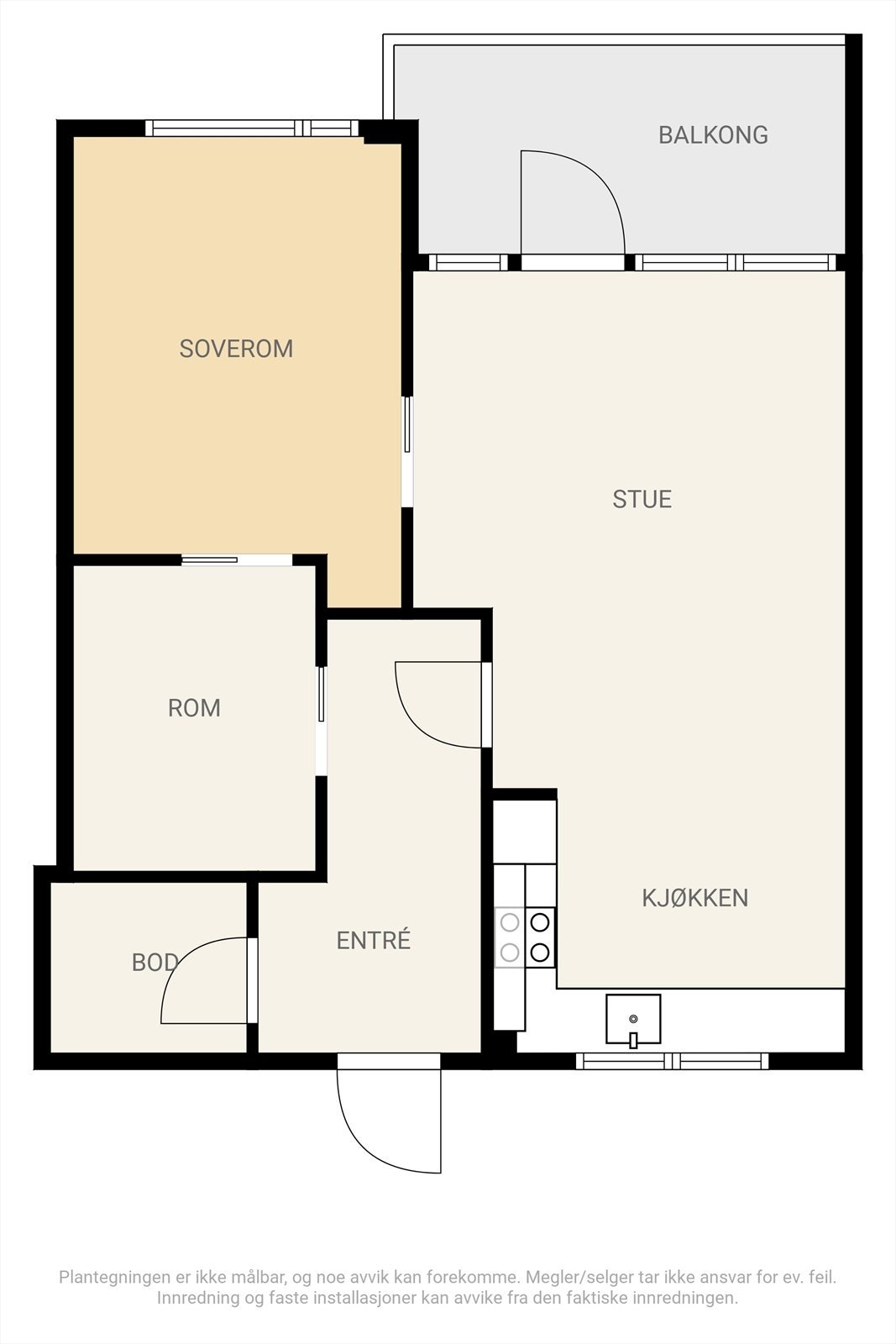 Plantegning. Galleribilde