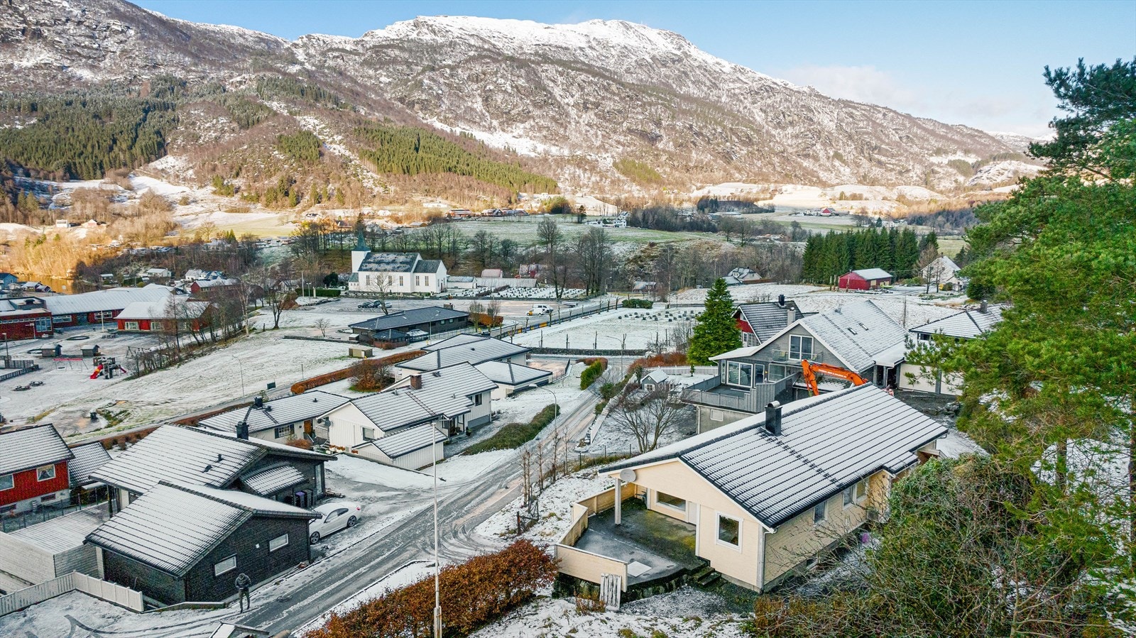 Fri beliggenhet på feltet Galleribilde