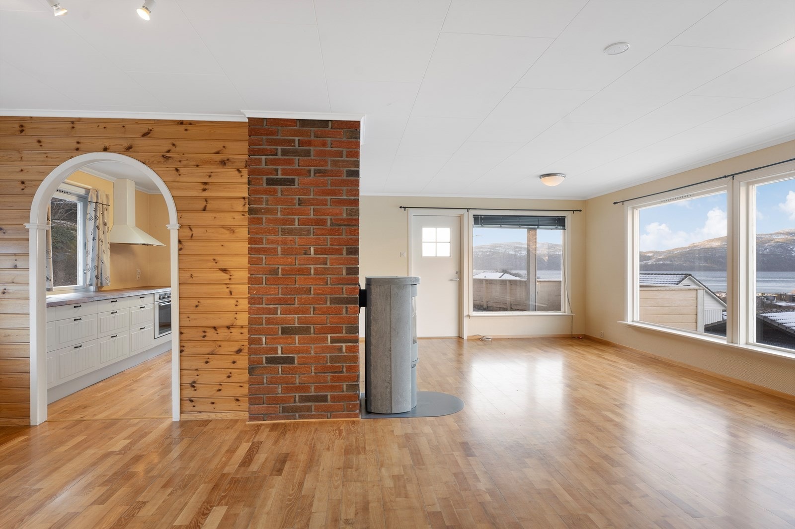 Huset har flott utsiktsbeliggenhet Galleribilde