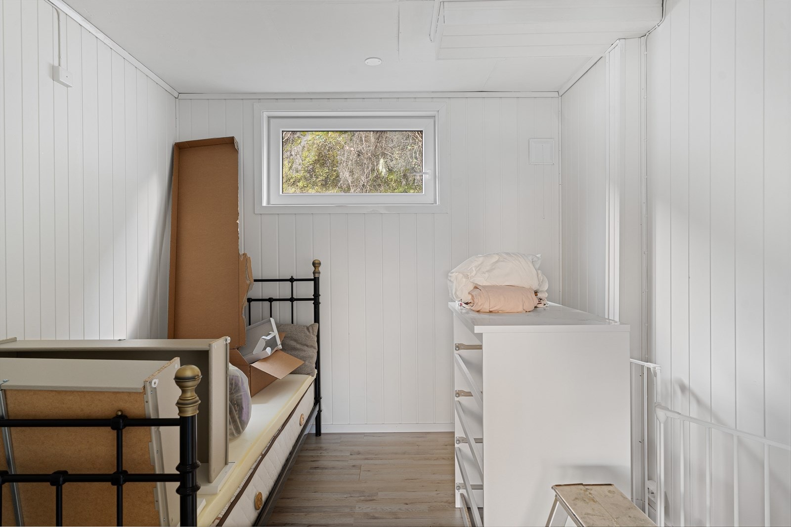 Innredet rom brukt som soverom Galleribilde
